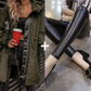 🔥🔥50 % Rabatt auf zeitlich begrenztes Angebot💜 Direkt ab Werk 💜 Multifunktionale, hochwertige Damen-Langarm-Kapuzenjacke