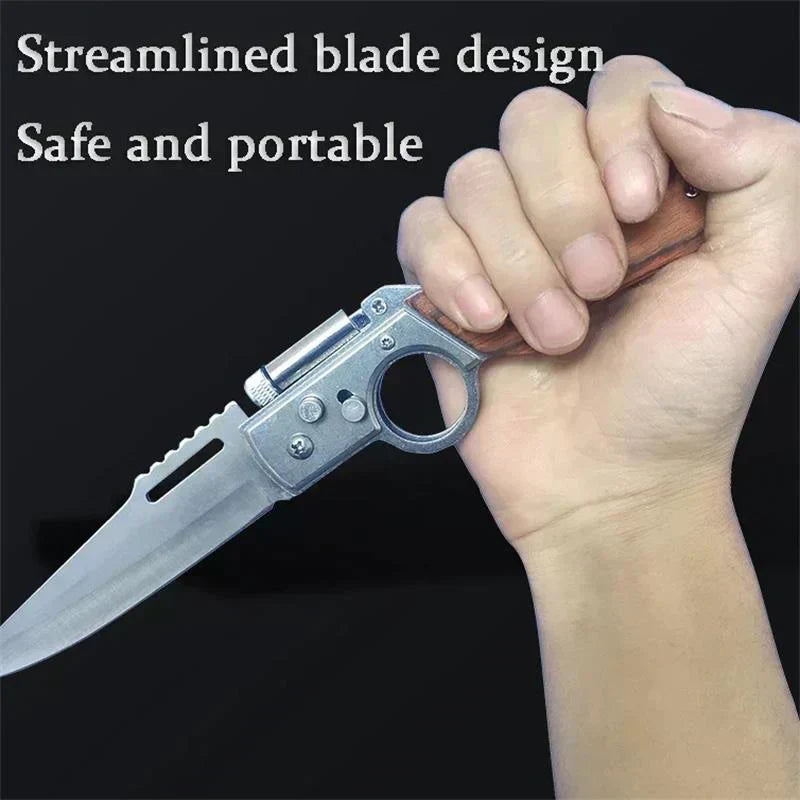 Multifunktionales AK47-Taschenmesser für Outdoor-Abenteuer und Selbstverteidigung-7