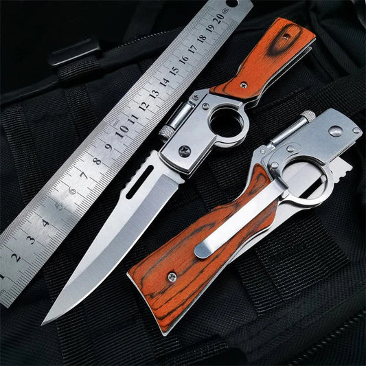 Multifunktionales AK47-Taschenmesser für Outdoor-Abenteuer und Selbstverteidigung