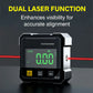 🔥4-seitiger digitaler Winkelmesser mit Laser und Magnetfunktion