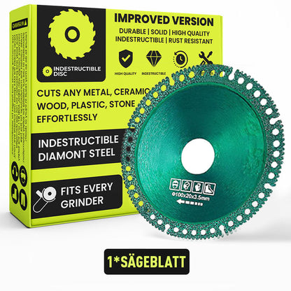 🧰2025 Zeitlich begrenzter Verkauf – 50 % Rabatt💥INDESTRUCTIBLE DISC 2.0 - Alles in Sekundenschnelle schneiden⚙️