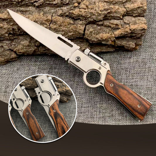 ✨LETZTER TAG VERKAUF 50% RABATT✨🔪Outdoor-Edelstahl-Feder-Klappmesser