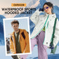 Wasserdichte Outdoor-Sportjacke mit Kapuze